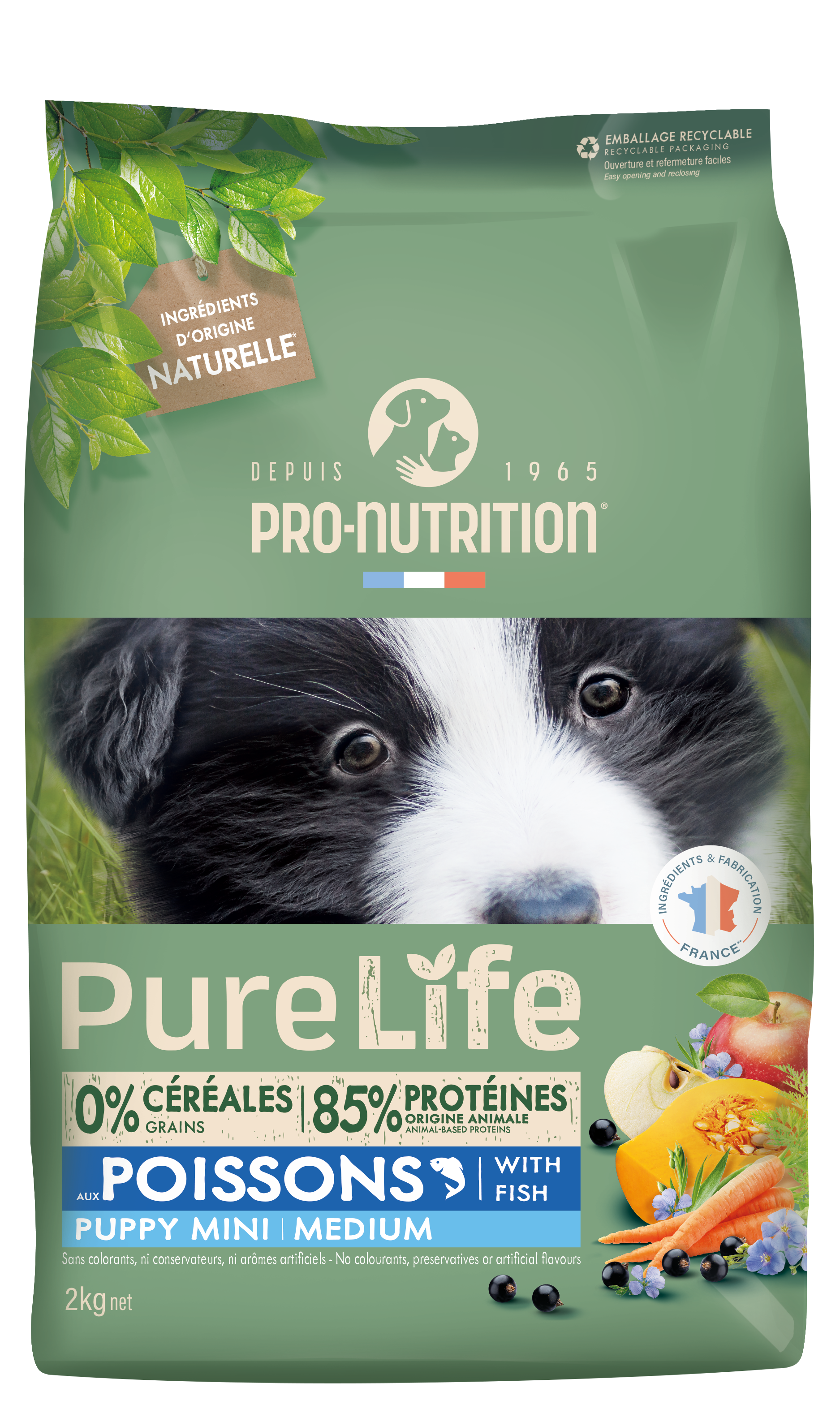 PURE LIFE PUPPY MINI/MEDIUM WITH FISH