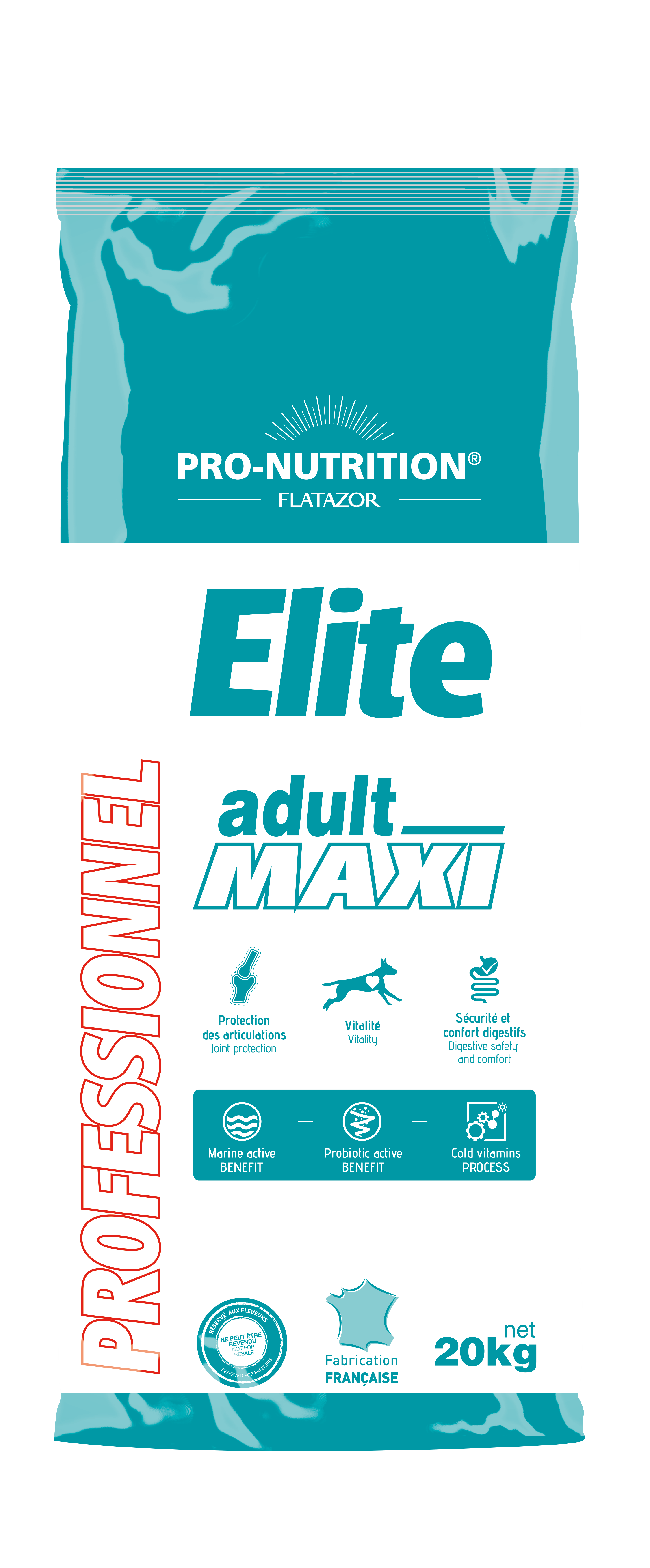 Сухой корм для собак Flatazor Elite Adulte Maxi (20кг)