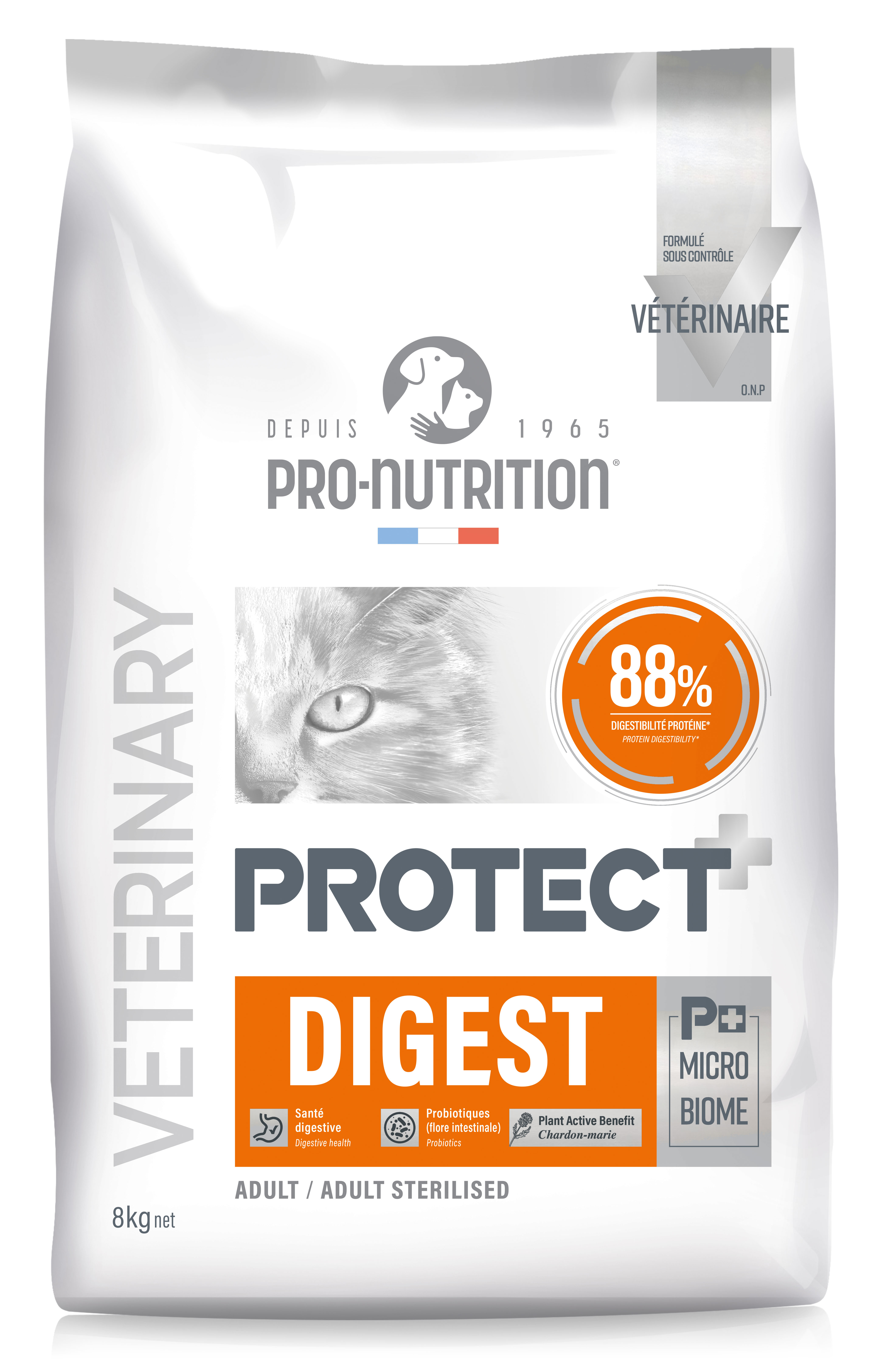 Сухой корм для кошек NEW Pro-Nutrition Protect Digest (8 кг)	